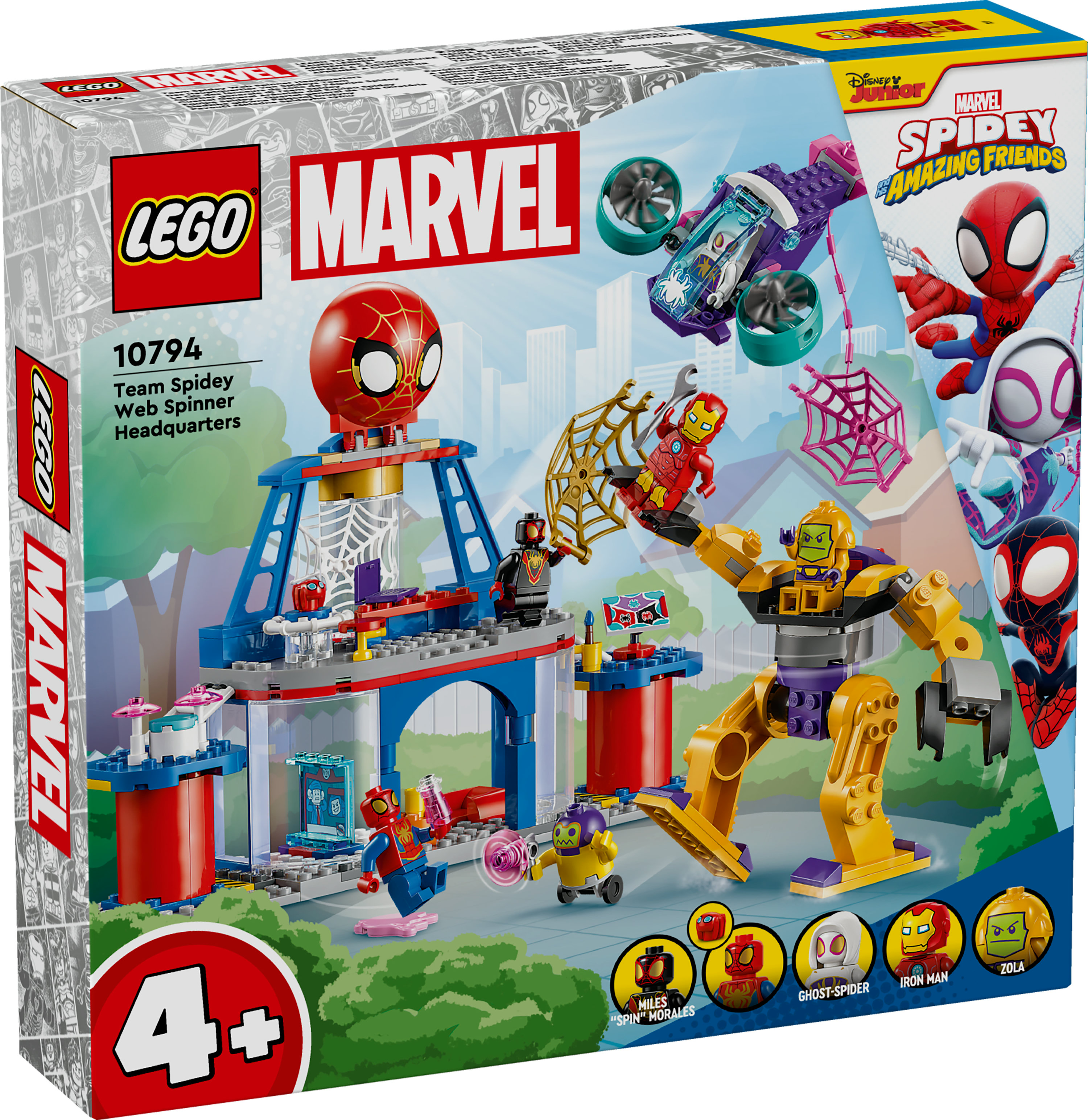 LEGO Quartier generale di Team Spidey