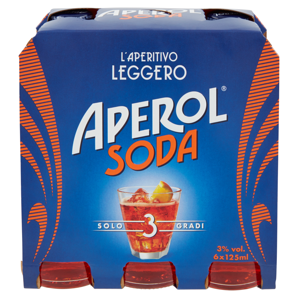 Aperol Soda 6 x 125 ml