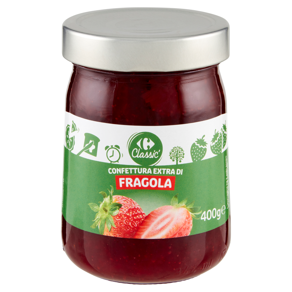 Carrefour Classic Confettura Extra di Fragola 400 g