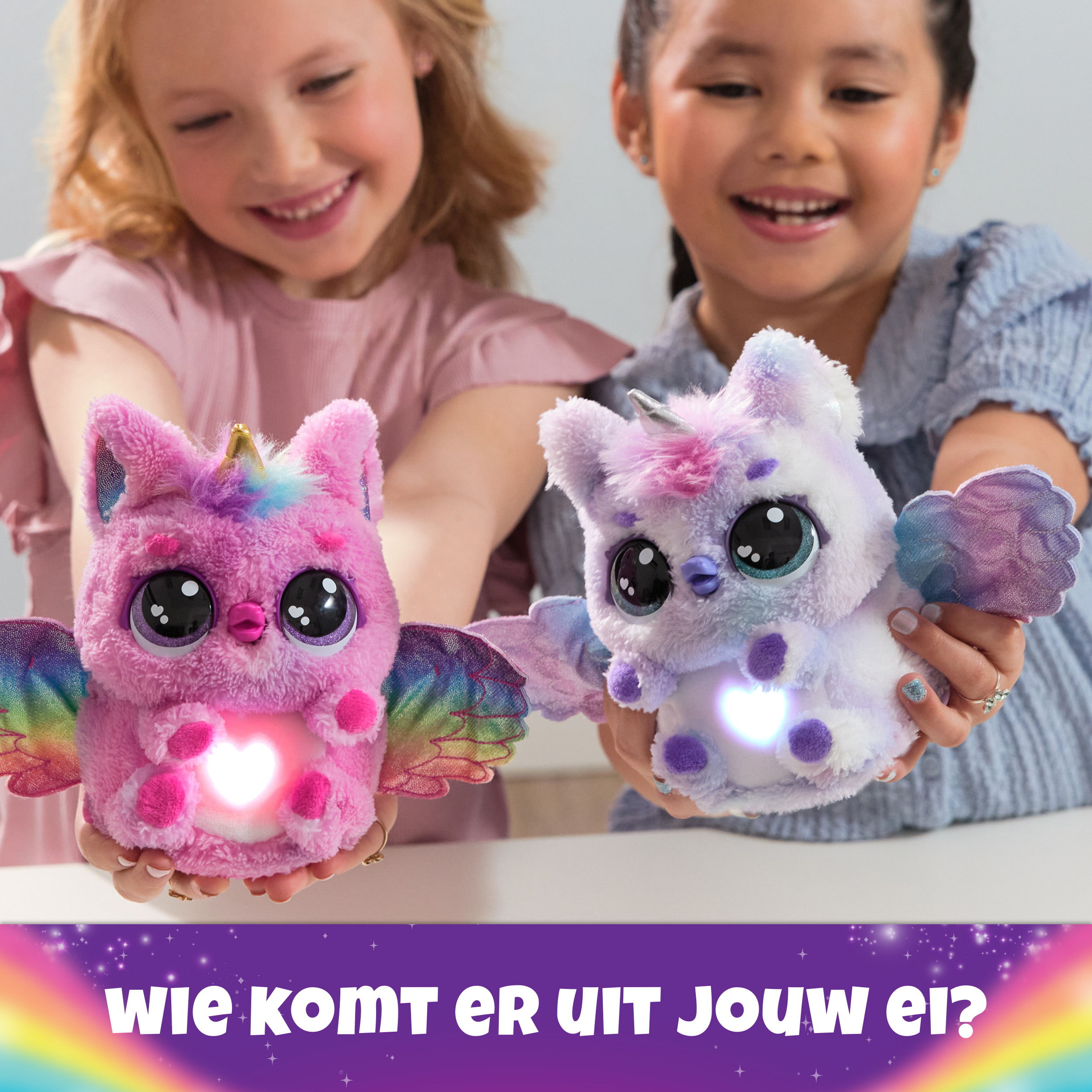 Hatchimals Alive, Uovo Mystery Hatch Pufficorn, Peluche Interattivo a Sorpresa con Effetti Speciali, Nebbia, Luci, 100 Reazioni e Suoni, Giocattoli per Bambini e Bambine, 5+ Anni - Modelli Variabili