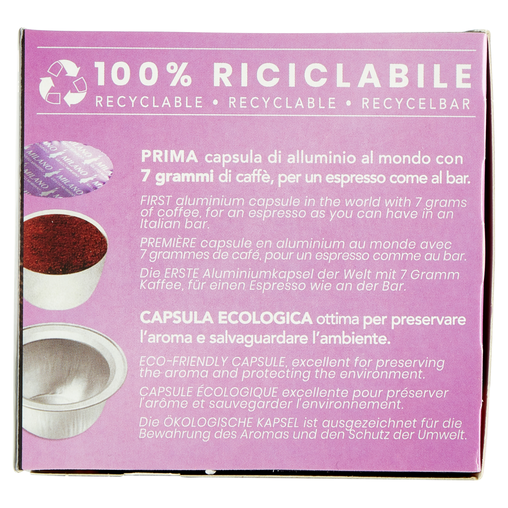 Bialetti Caffè d'Italia Espresso Bar Milano 16 Capsule 112 g