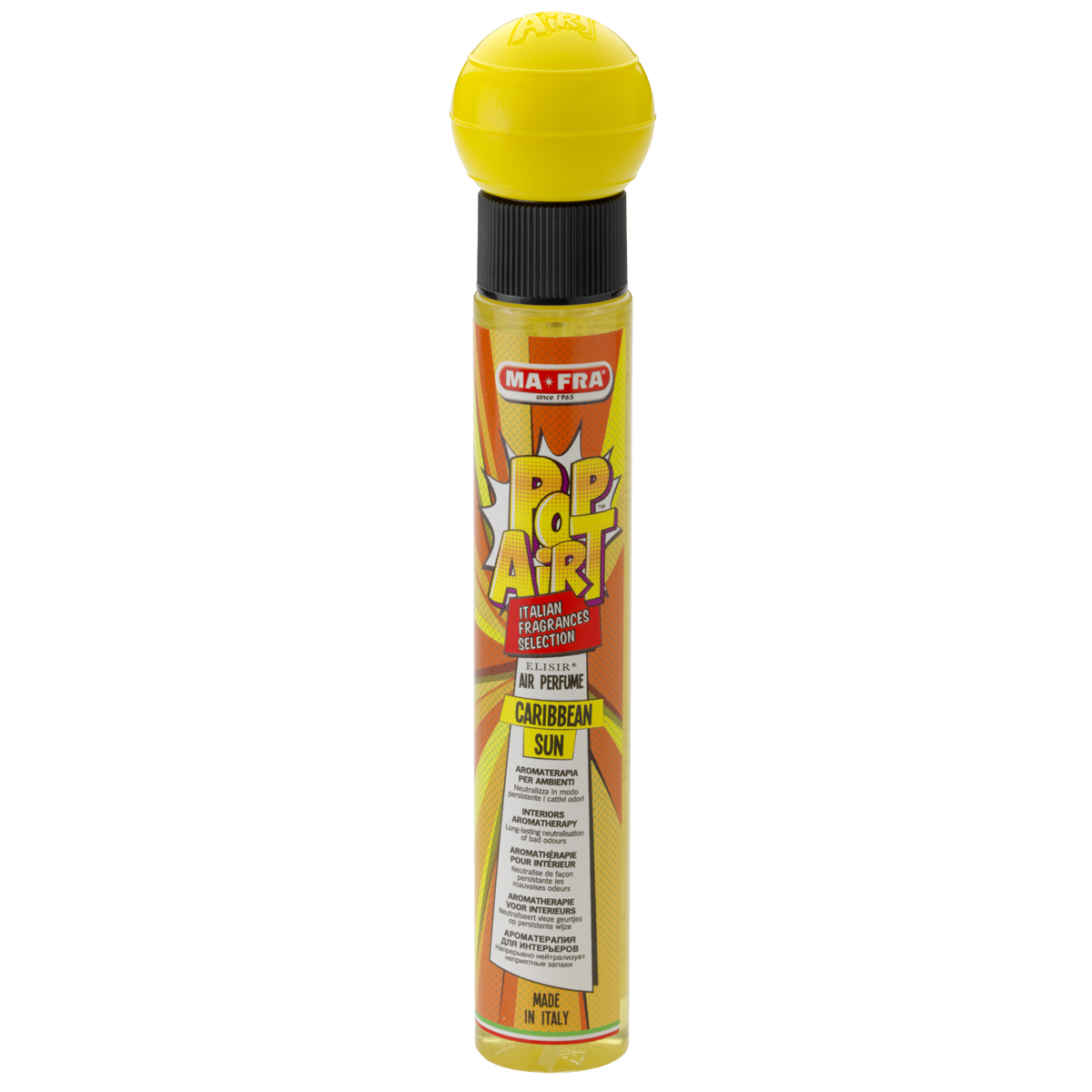 MA-FRA Pop Airt Caribbean Sun - Giallo, 75ml, 12Pz