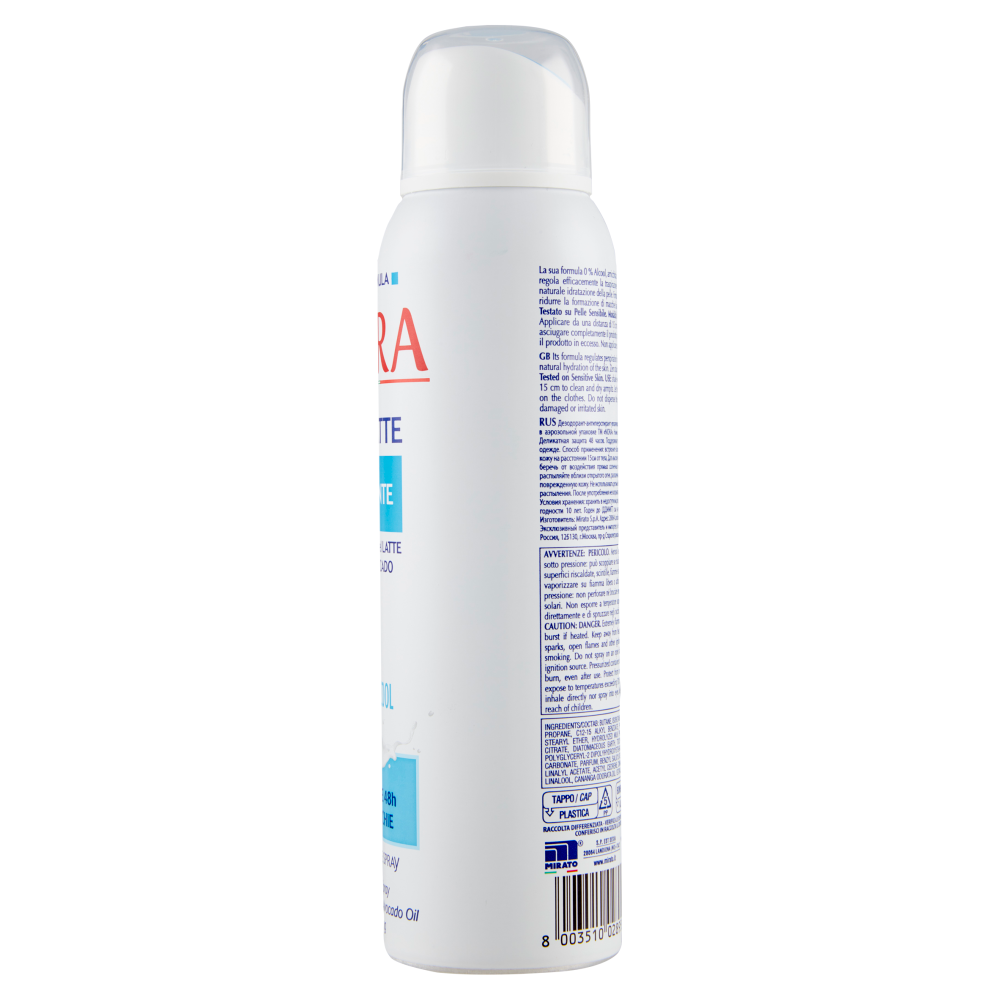 Nidra Deolatte Idratante Deodorante Spray 150 mL
