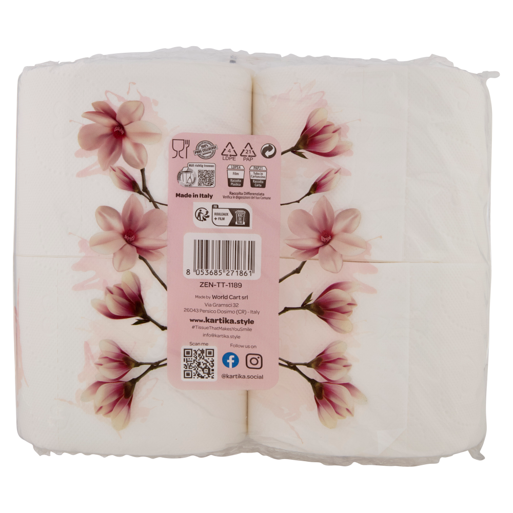 Kartika Zen Carta Igienica 4 veli 12 pz