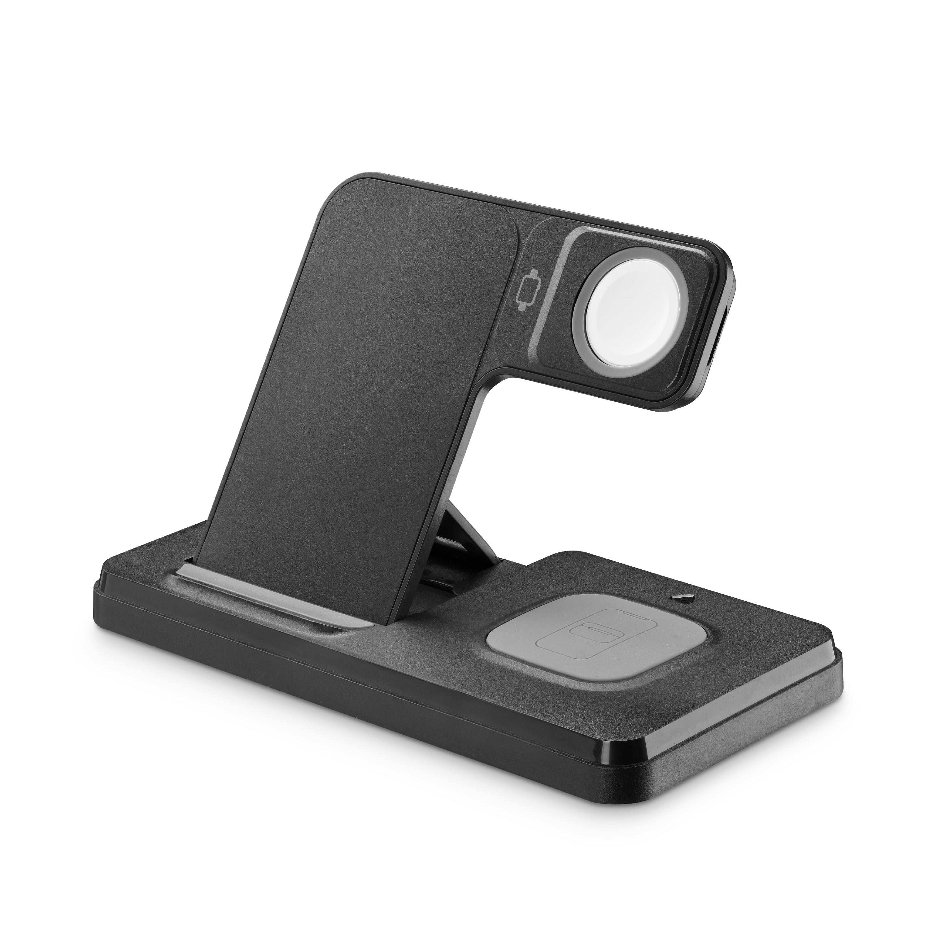 Tech Pop Triple Station 3 in 1 Base di ricarica wireless 3in1 da 15W