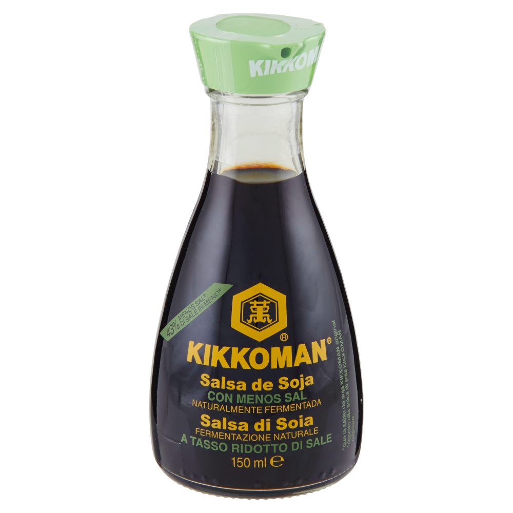Kikkoman Salsa di Soia a Tasso Ridotto di Sale150 ml