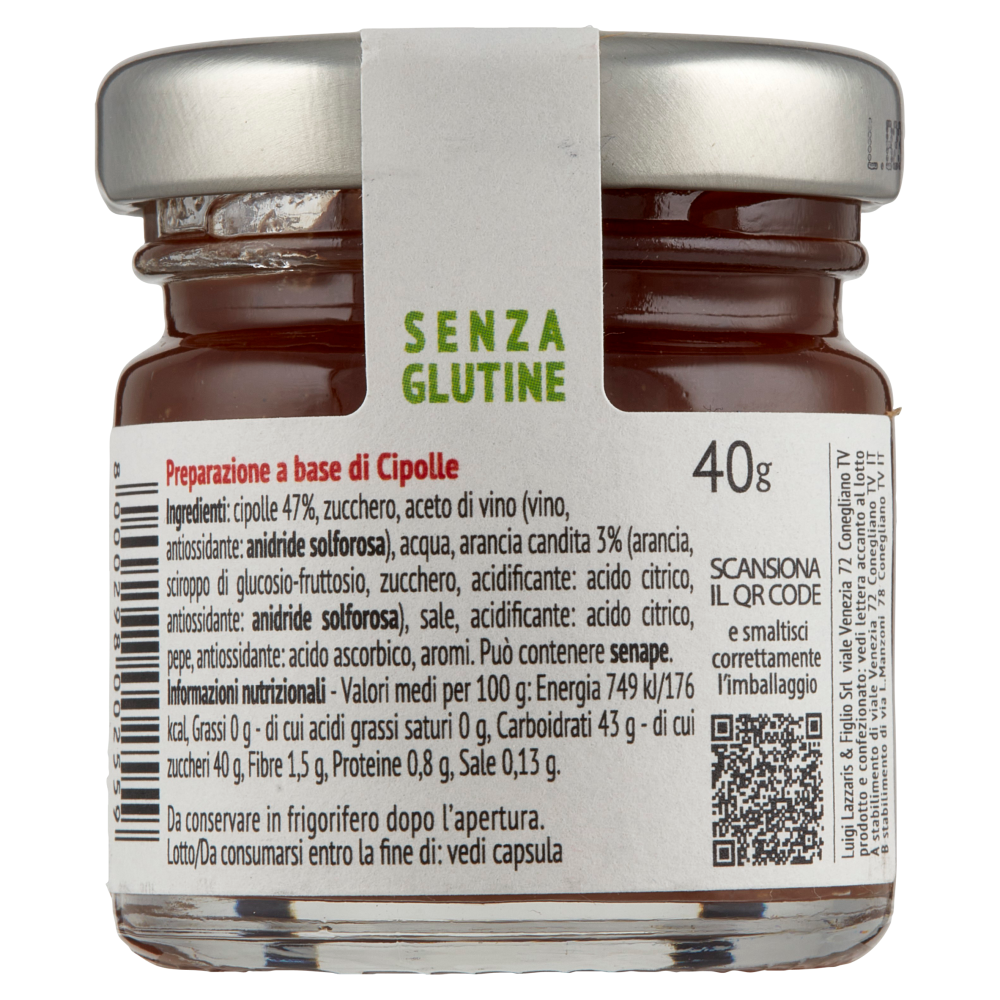 Lazzaris Cipolle salsa 40 g