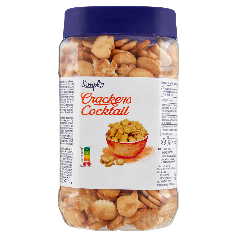 Simpl Crackers Cocktail 350 g