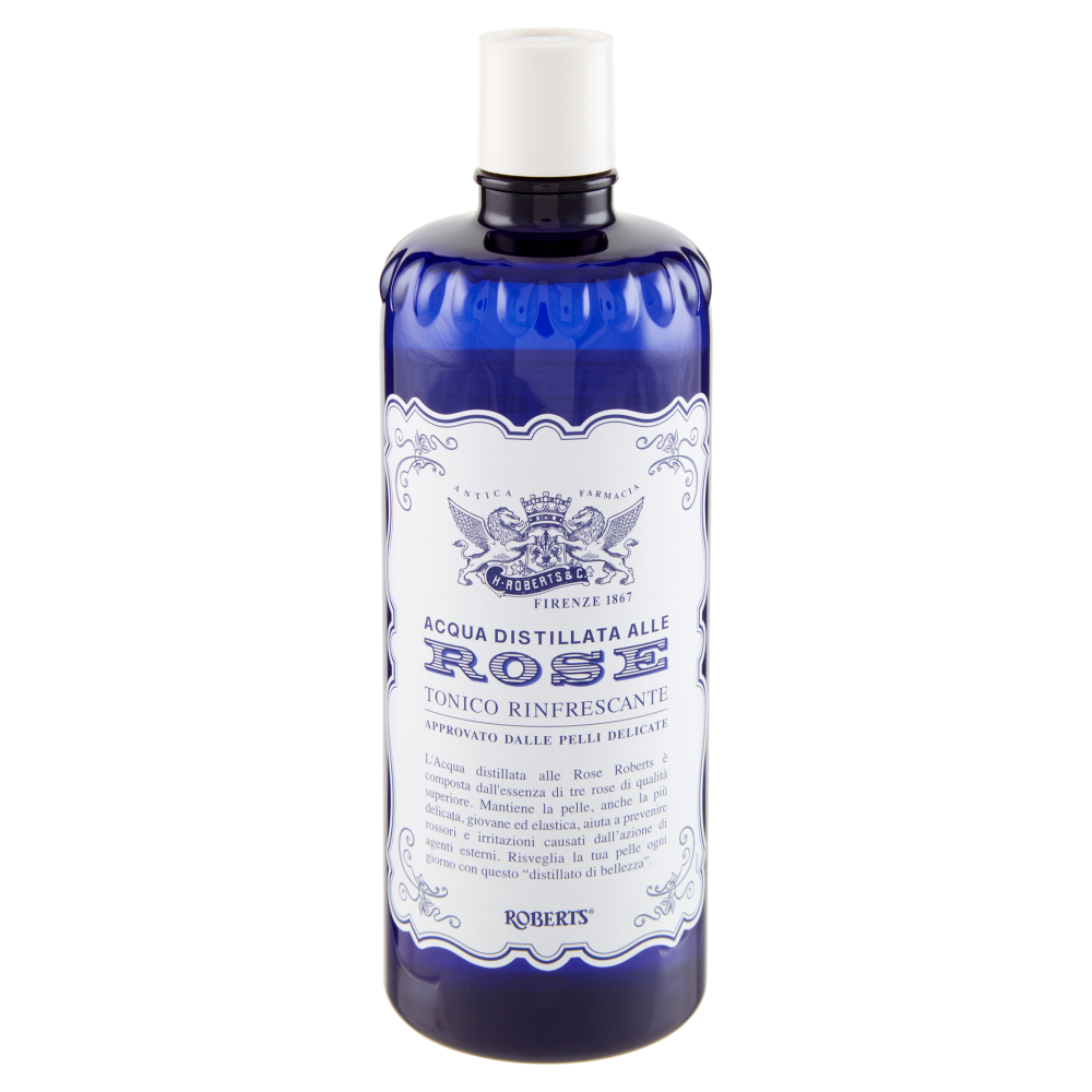 Roberts Acqua Distillata alle Rose Tonico Rinfrescante 300 ml