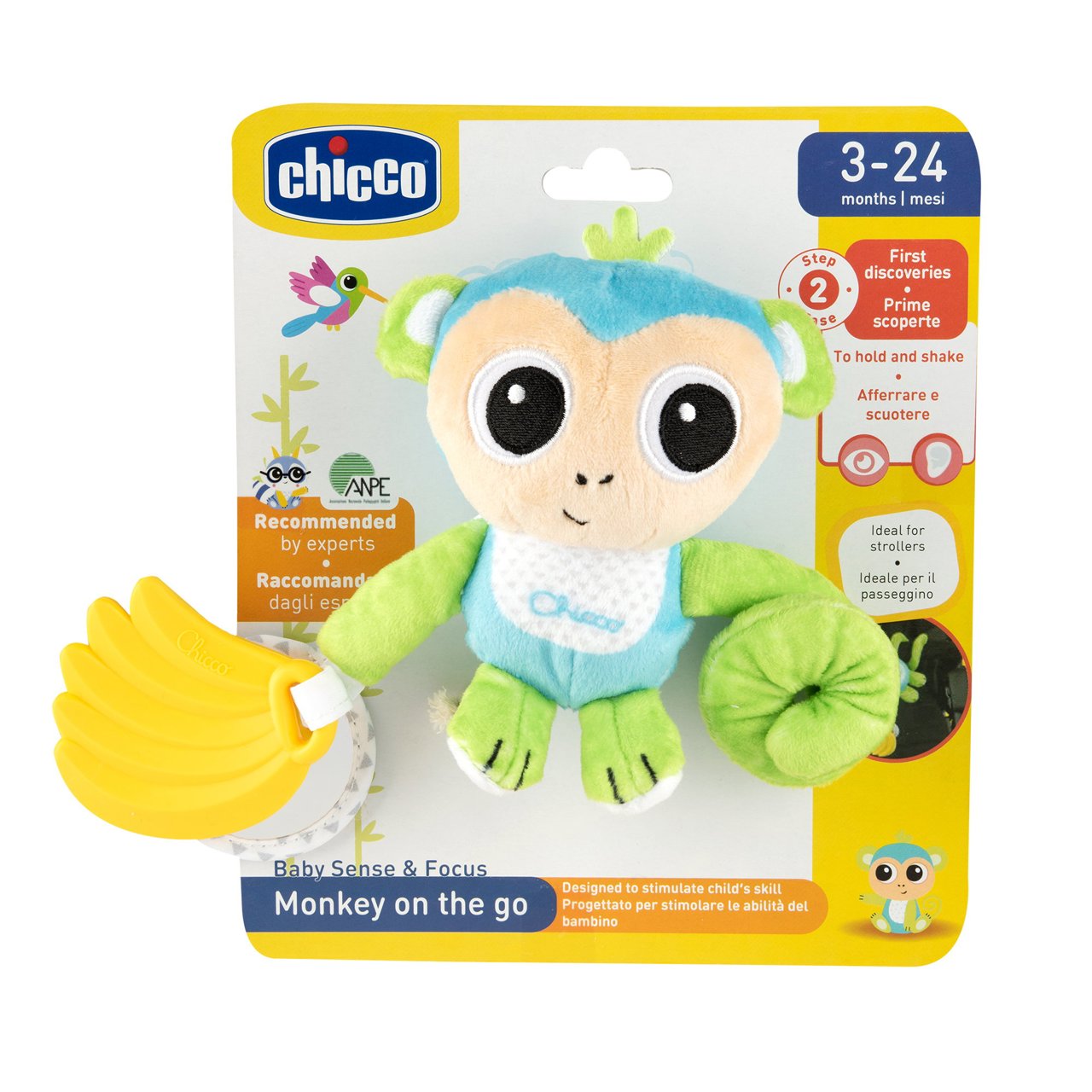 Chicco Classic Gioco passeggio scimmietta