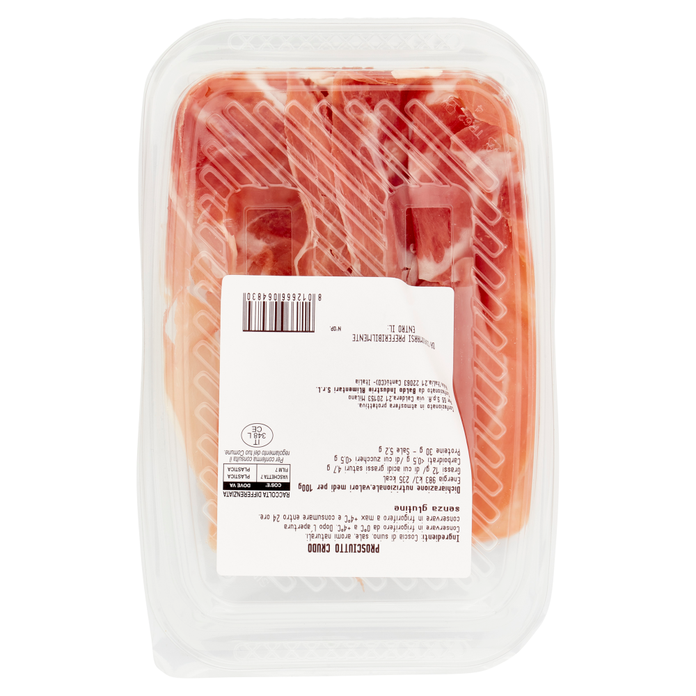 Carrefour il Mercato Prosciutto Crudo 60 g
