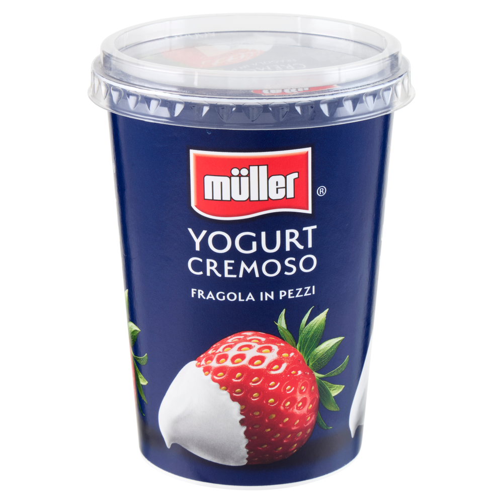 müller Yogurt Cremoso Fragola in Pezzi 500 g
