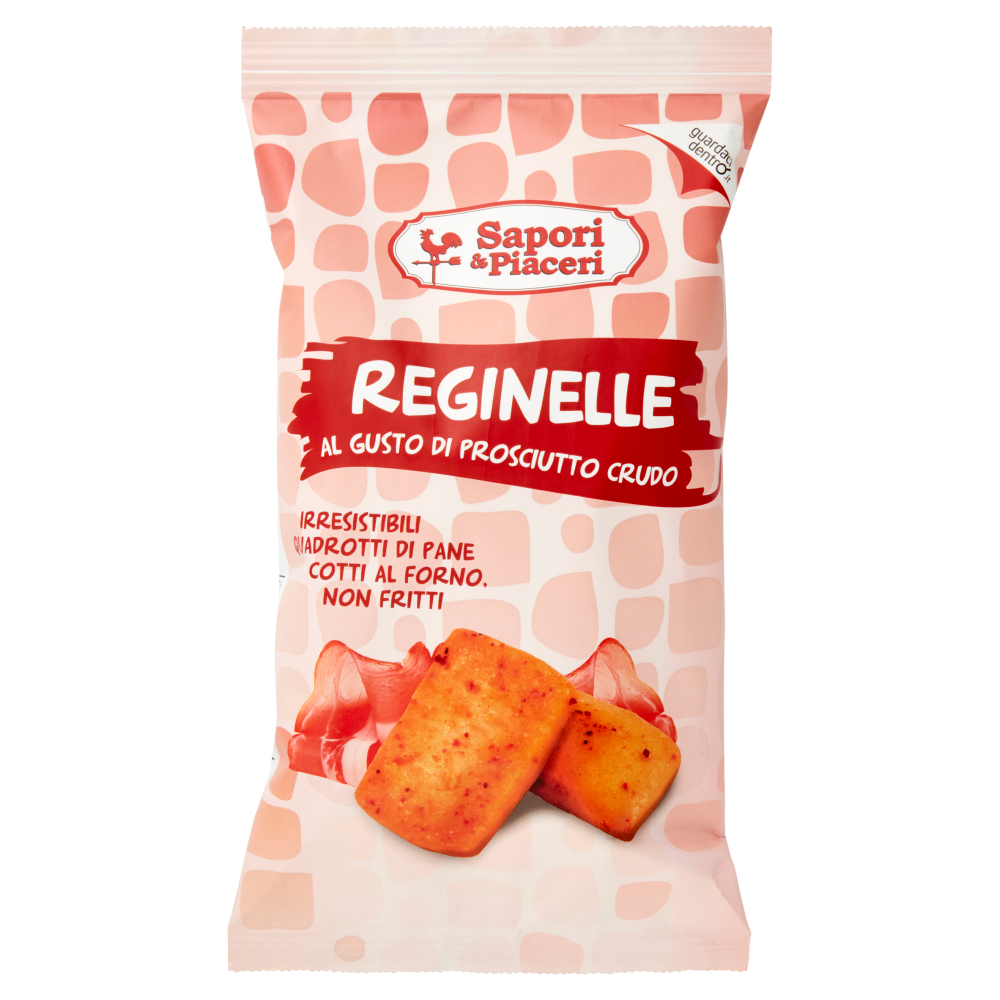 Sapori & Piaceri Reginelle al Gusto di Prosciutto Crudo 120 g