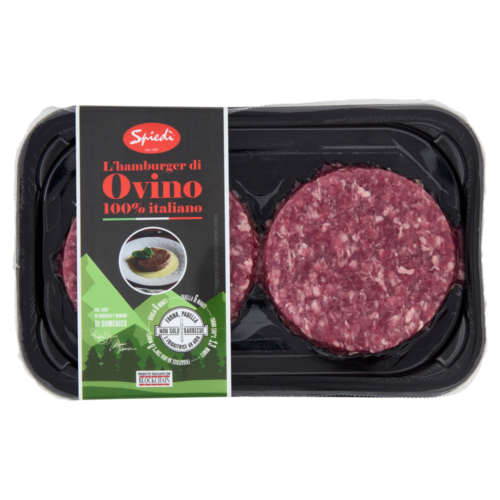 Spiedì l'hamurber di Ovino 100% italiano 0,200 Kg