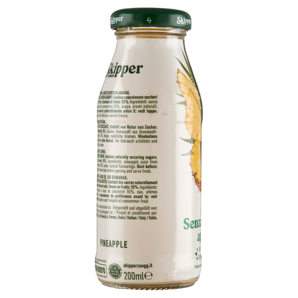 Zuegg Skipper Ananas Senza zuccheri aggiunti* 200 ml