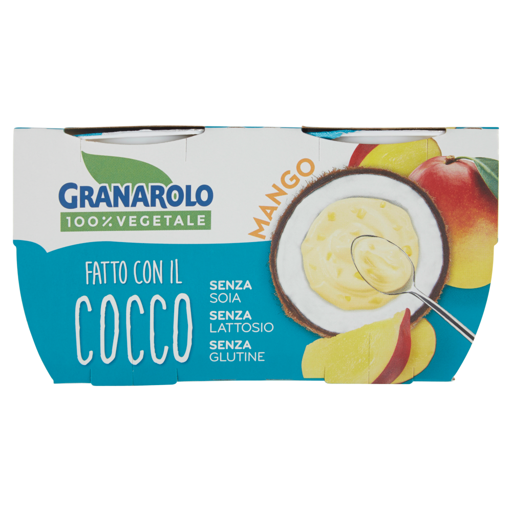 Granarolo 100% Vegetale Fatto con il Cocco Mango 2 x 125 g