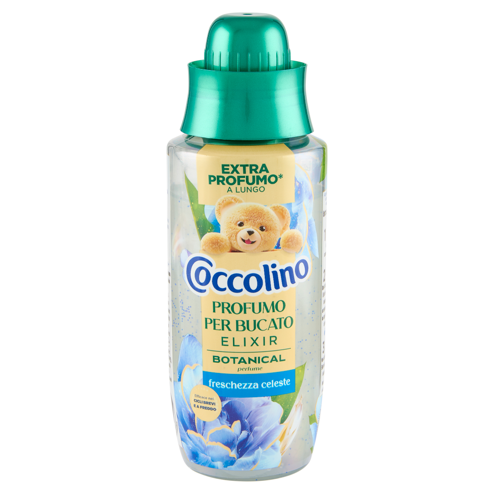 Coccolino Profumo per Bucato Elixir Botanical perfume freschezza celeste 342 ml