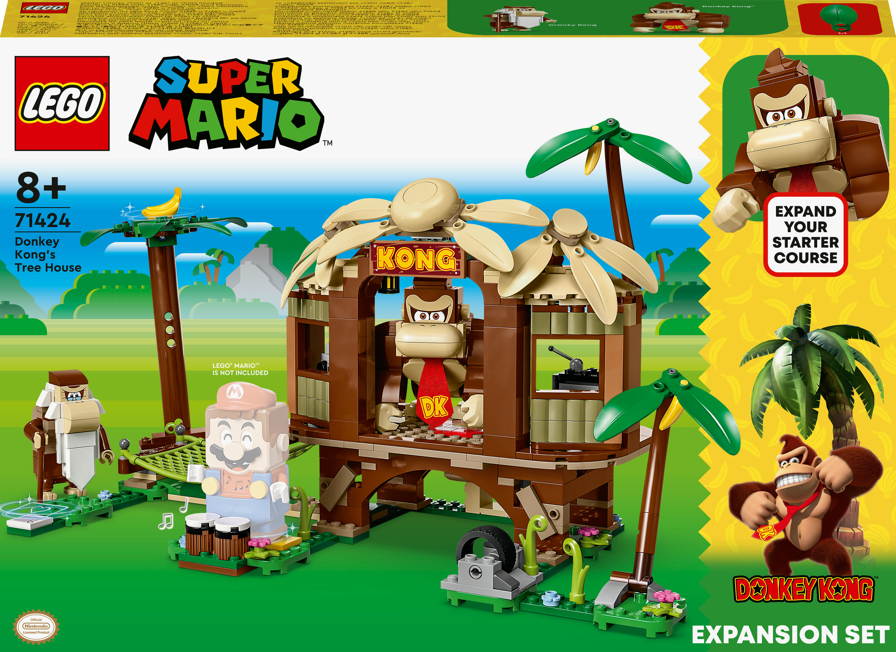 LEGO Super Mario Pack di espansione Casa sull'albero di Donkey Kong