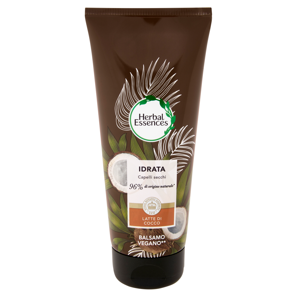 Herbal Essences Balsamo Formula Vegana Idrata con Latte di Cocco 200 ml