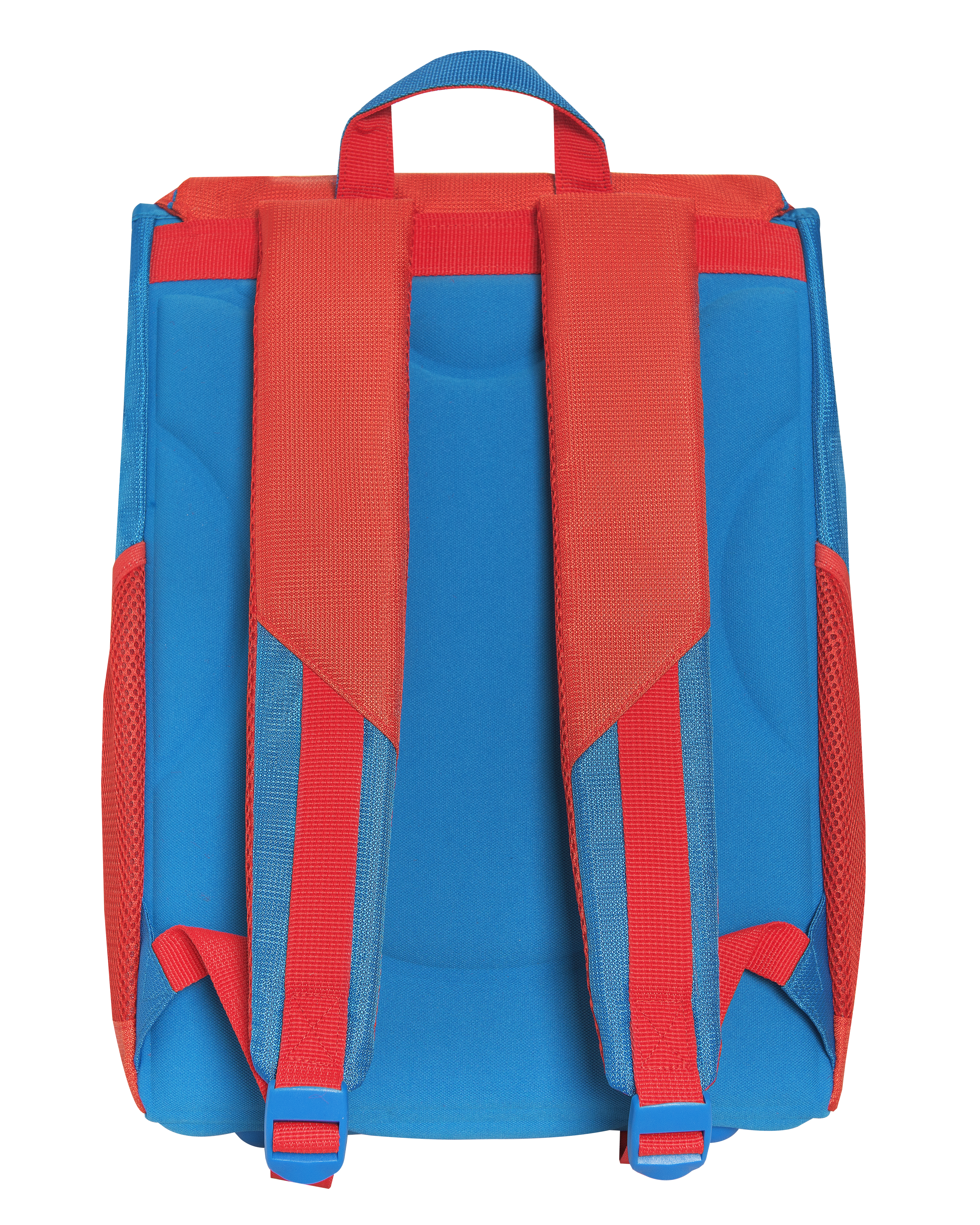 Carrefour 8058263193467 zaino Zaino scolastico Blu, Rosso, Giallo