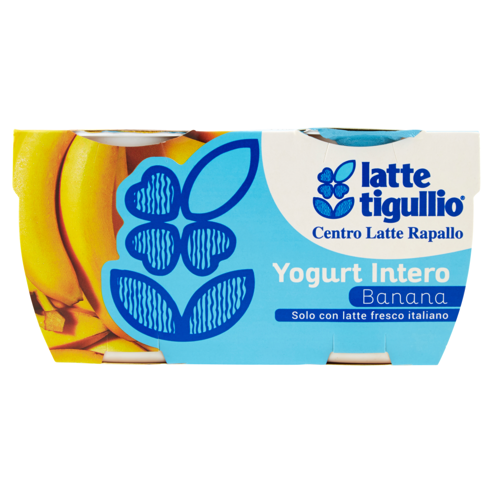 latte tigullio Yogurt Intero Banana 2 x 125 g