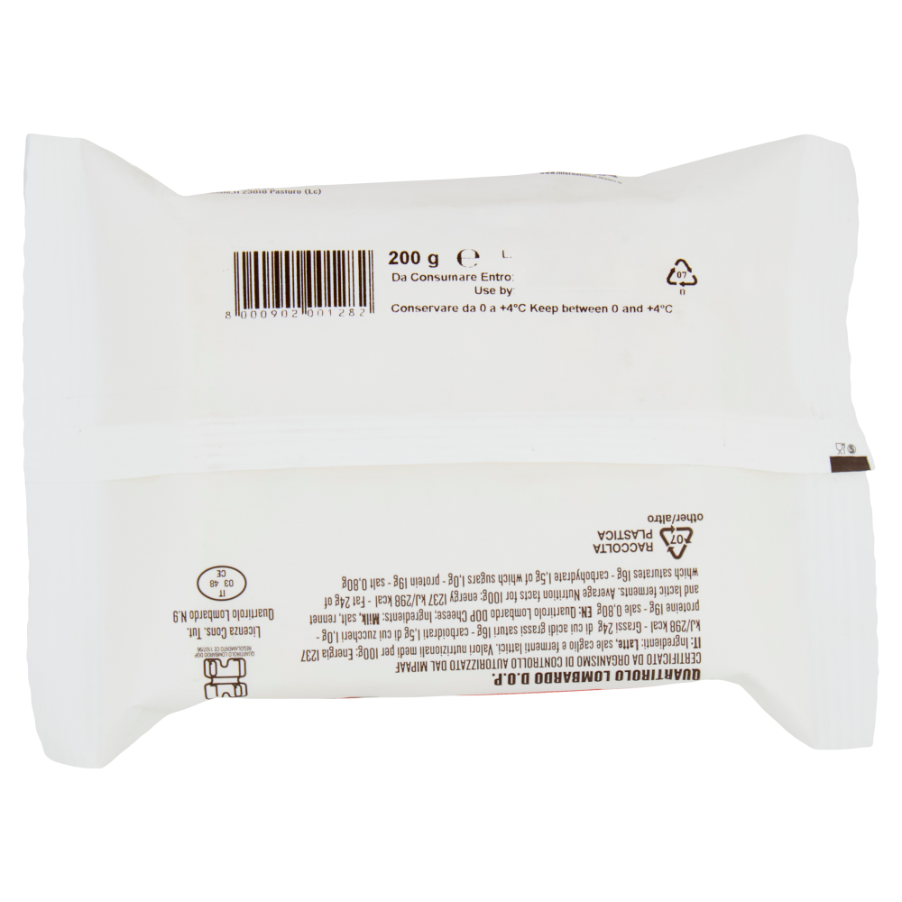 Mauri Quartirolo Lombardo D.O.P. Bonquart&igrave; 200 g