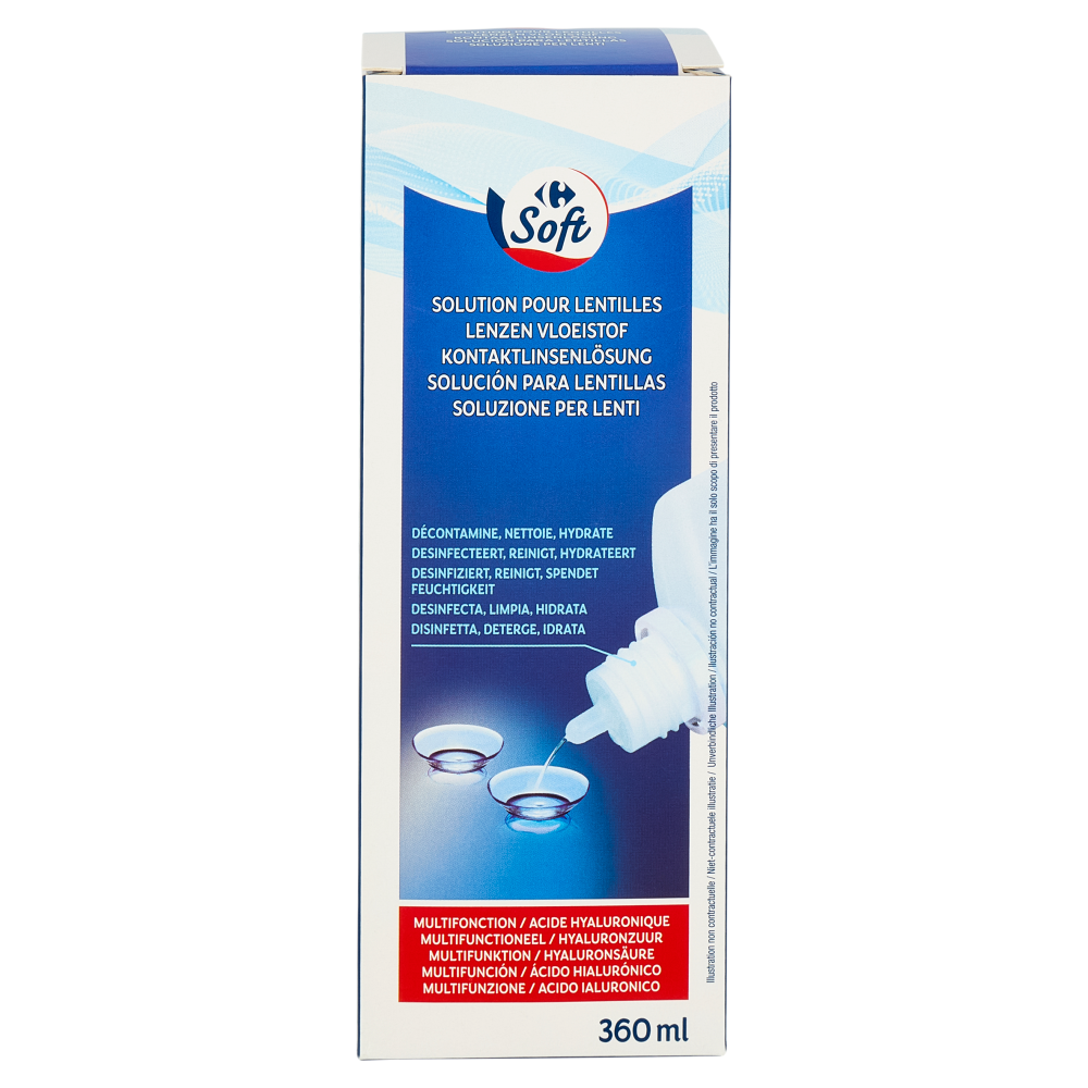 Carrefour Soft Soluzione per Lenti 360 ml