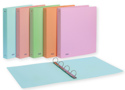 Favorit Pastel Ringbinders raccoglitore ad anelli A4 Multicolore
