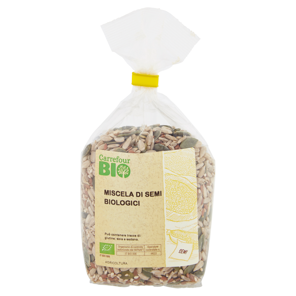 Carrefour Bio Miscela di Semi Biologici 250 g
