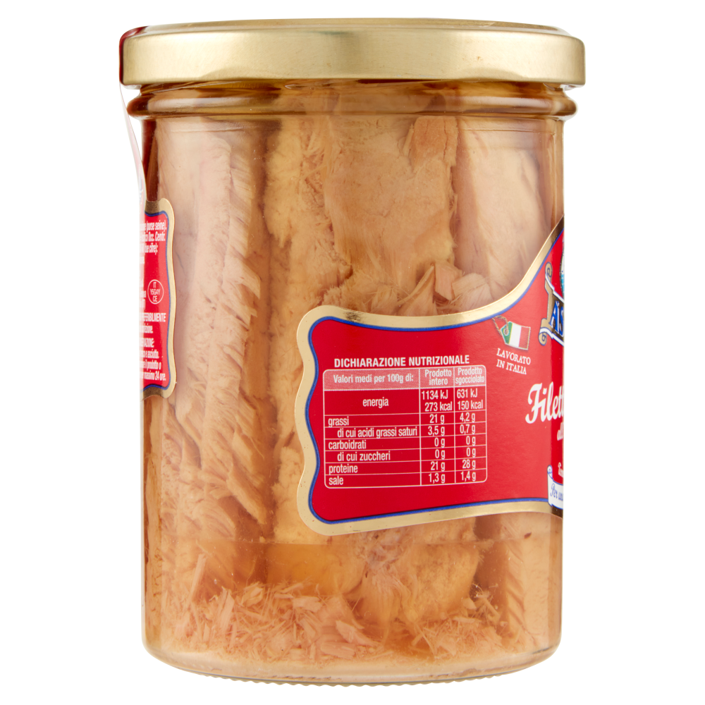 Asdomar Filetti di Tonno all'olio di oliva 400 g