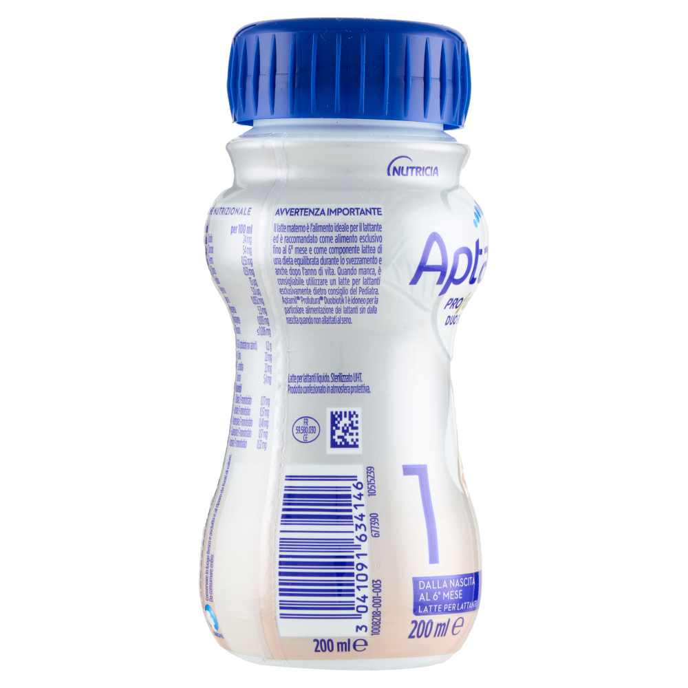 APTAMIL Profutura 1 - Latte per Lattanti Liquido dalla nascita al 6° mese, 200ml