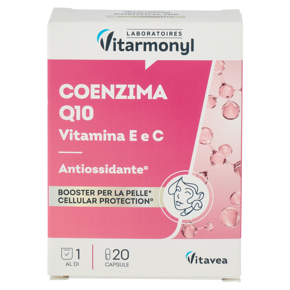Laboratoires Vitarmonyl Coenzima Q10 Vitamina E e C 20 Capsule 7,70 g