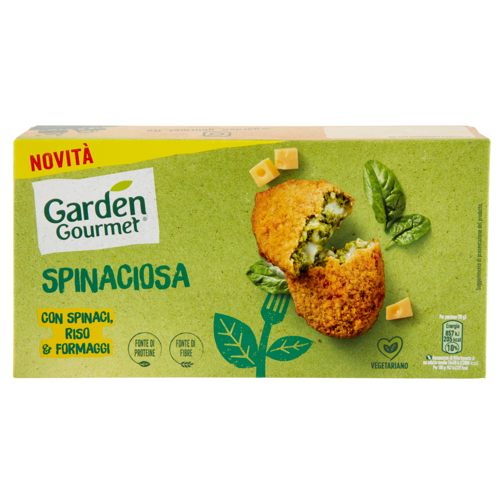 GARDEN GOURMET Spinaciosa Vegetariana Surgelata 180 g