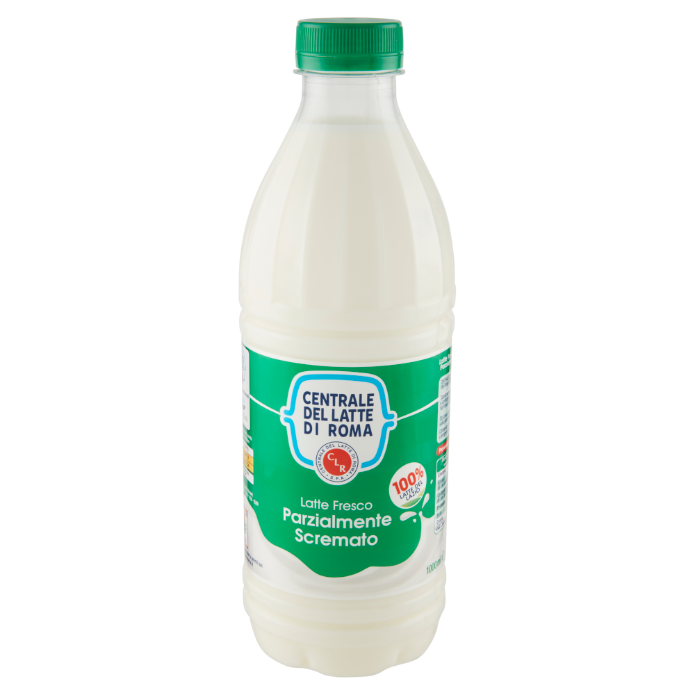 Centrale del Latte di Roma Latte Fresco Parzialmente Scremato 1000 ml