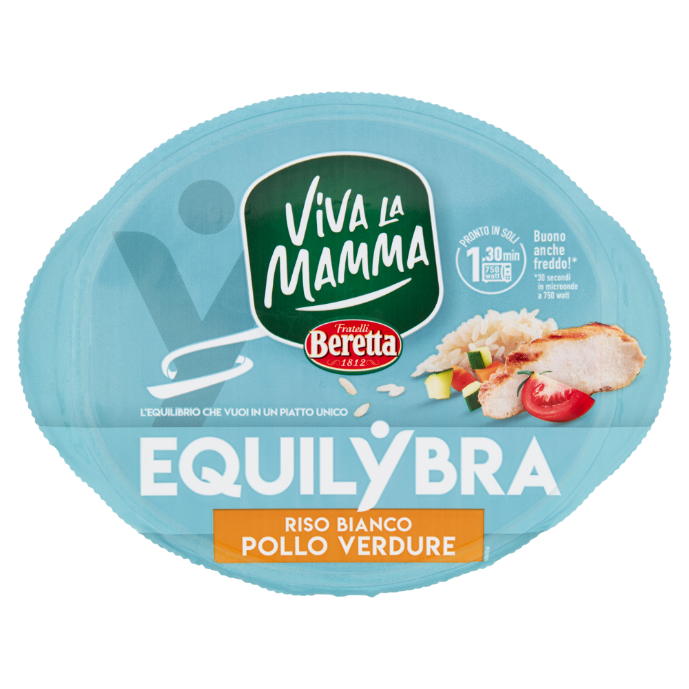 Viva La Mamma Equilybra Riso Bianco Pollo Verdure 250 g