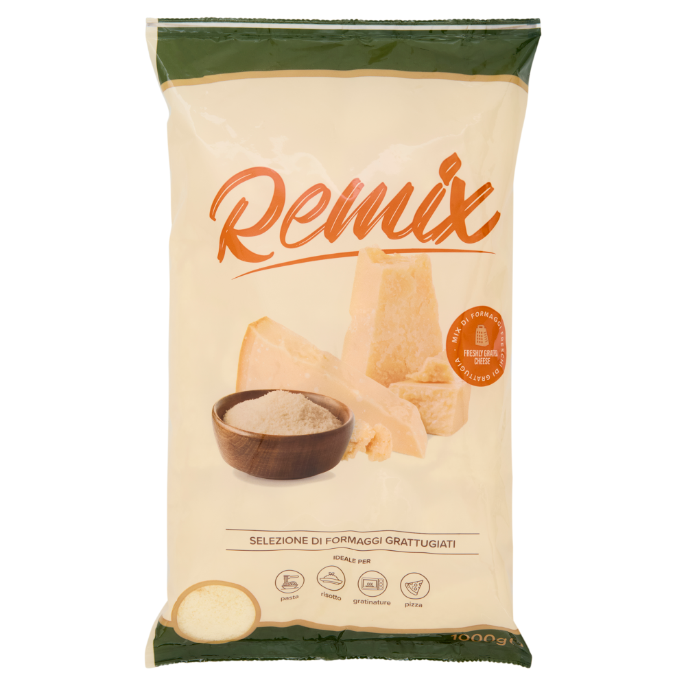 Remix Selezione di Formaggi Grattugiati 1000 g