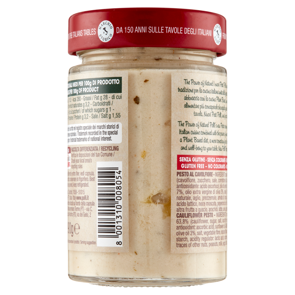 Polli I Condimenti Pesto al Cavolfiore 190 g