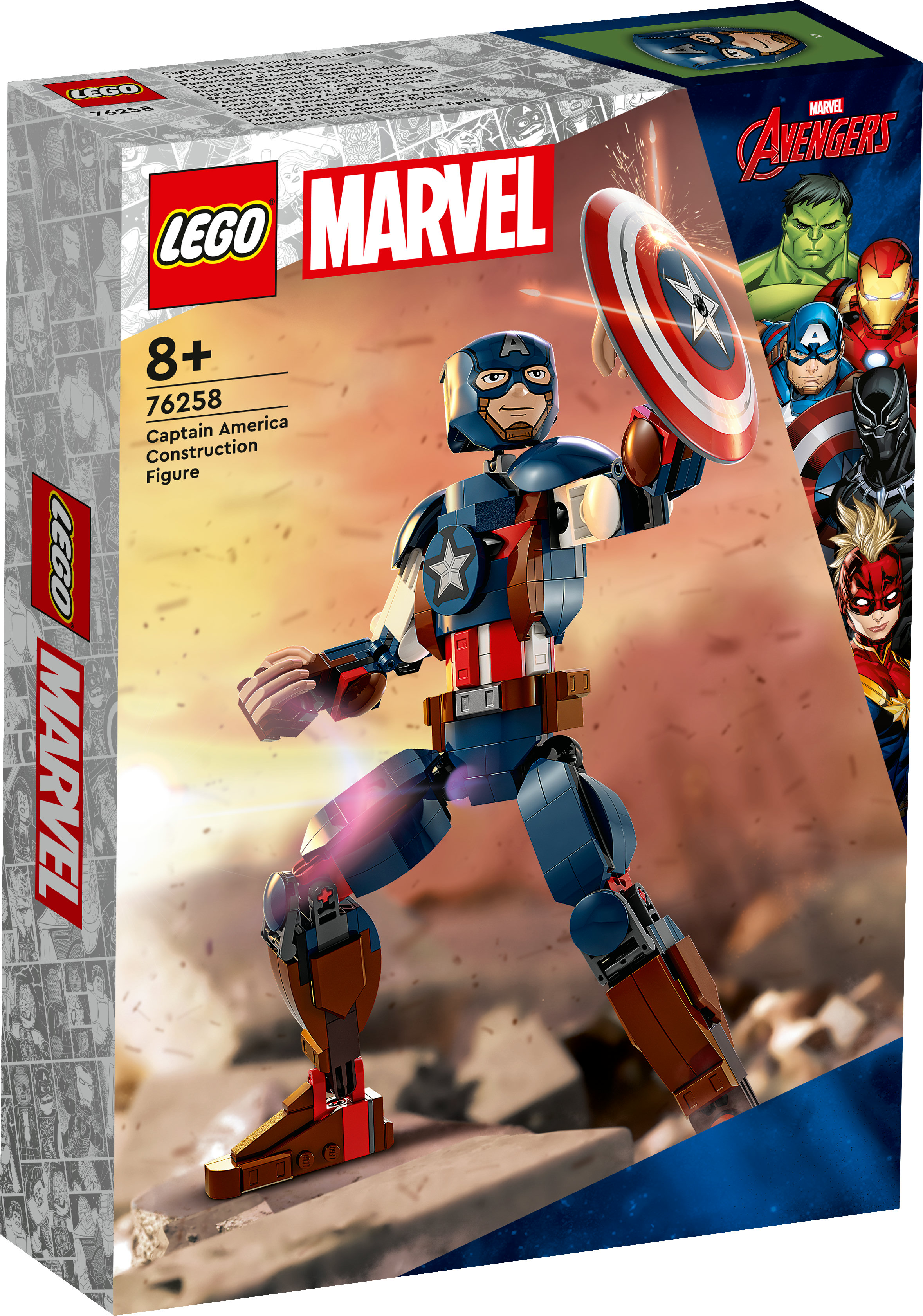 LEGO Marvel Super Heroes Personaggio di Captain America