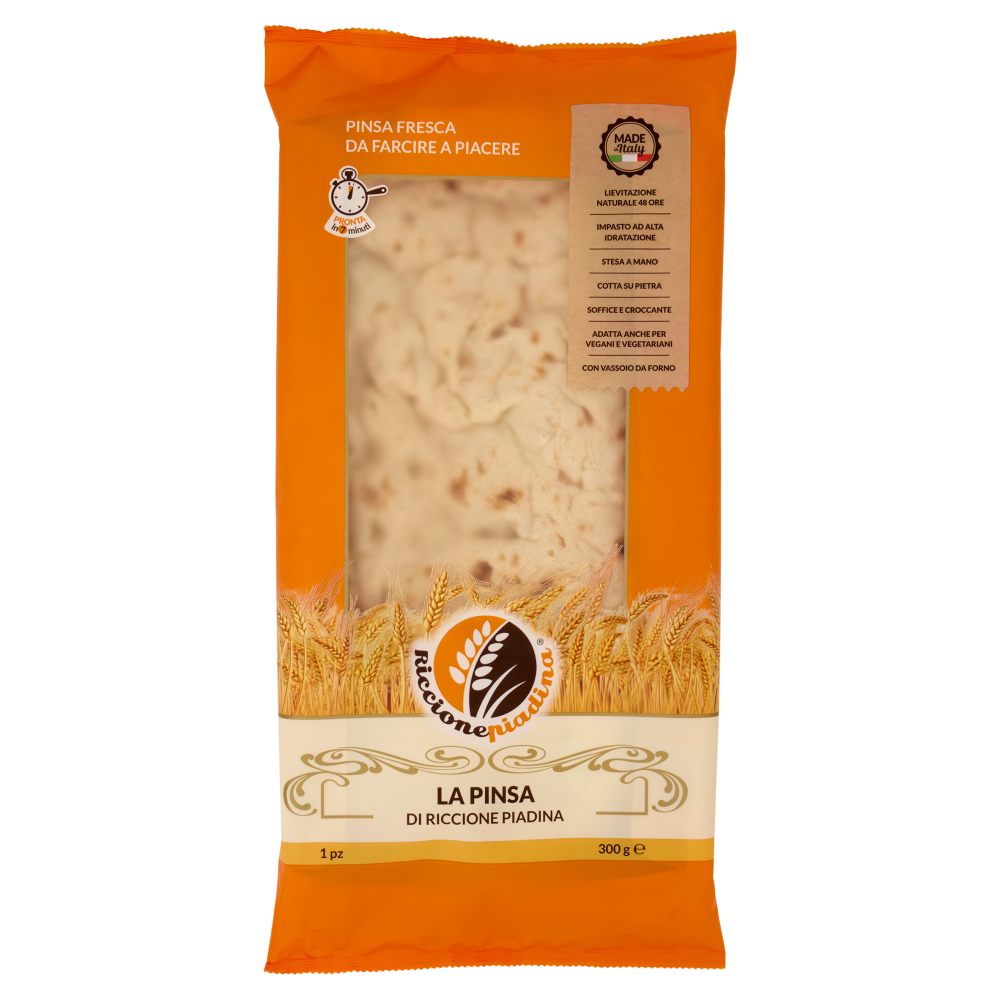 Riccionepiadina la Pinsa di Riccione Piadina 300 g