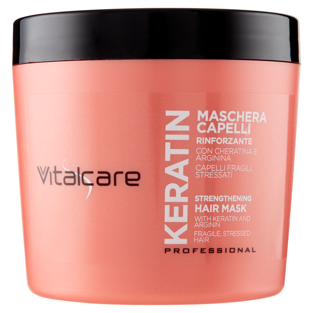 Vitalcare Professional Keratin Maschera Capelli Rinforzante 500 ml
