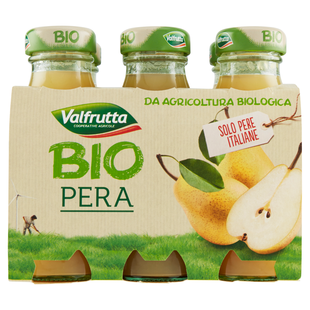 Valfrutta Bio Pera 6 x 125 ml