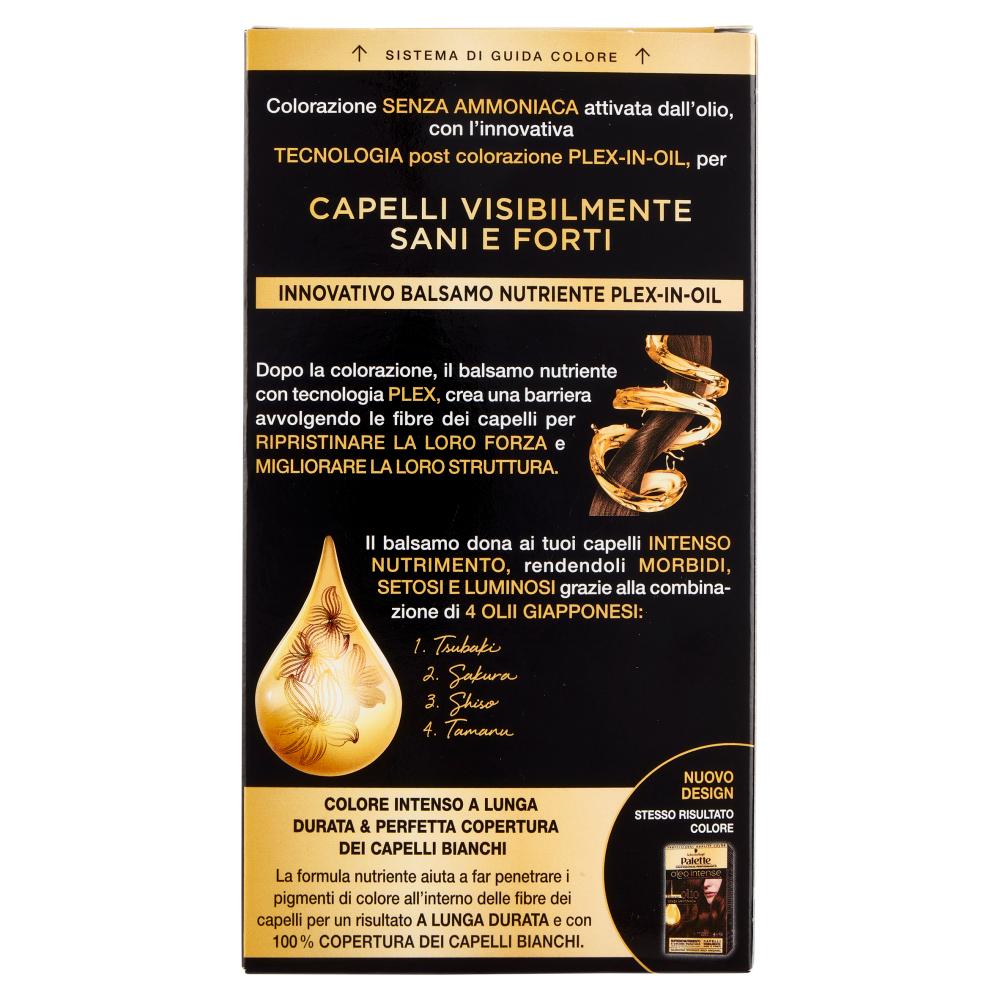 Palette oleo intense Castano Moka 4-18