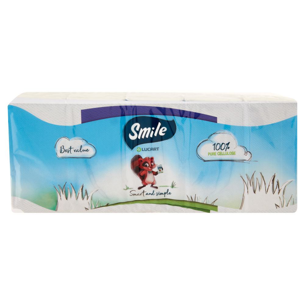Smile Fazzoletti 10 pz