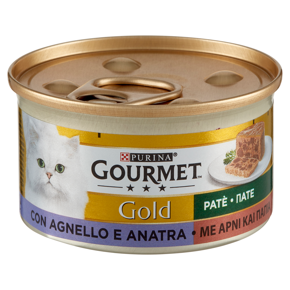 PURINA GOURMET Gold Patè con Agnello e Anatra 85 g