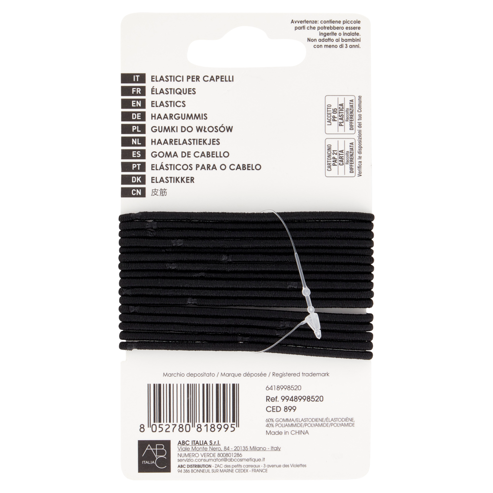 Franck Provost Elastici per Capelli 16 pz