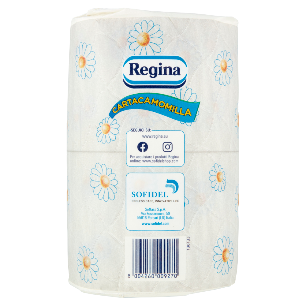 Regina Cartacamomilla carta igienica 6 rotoli
