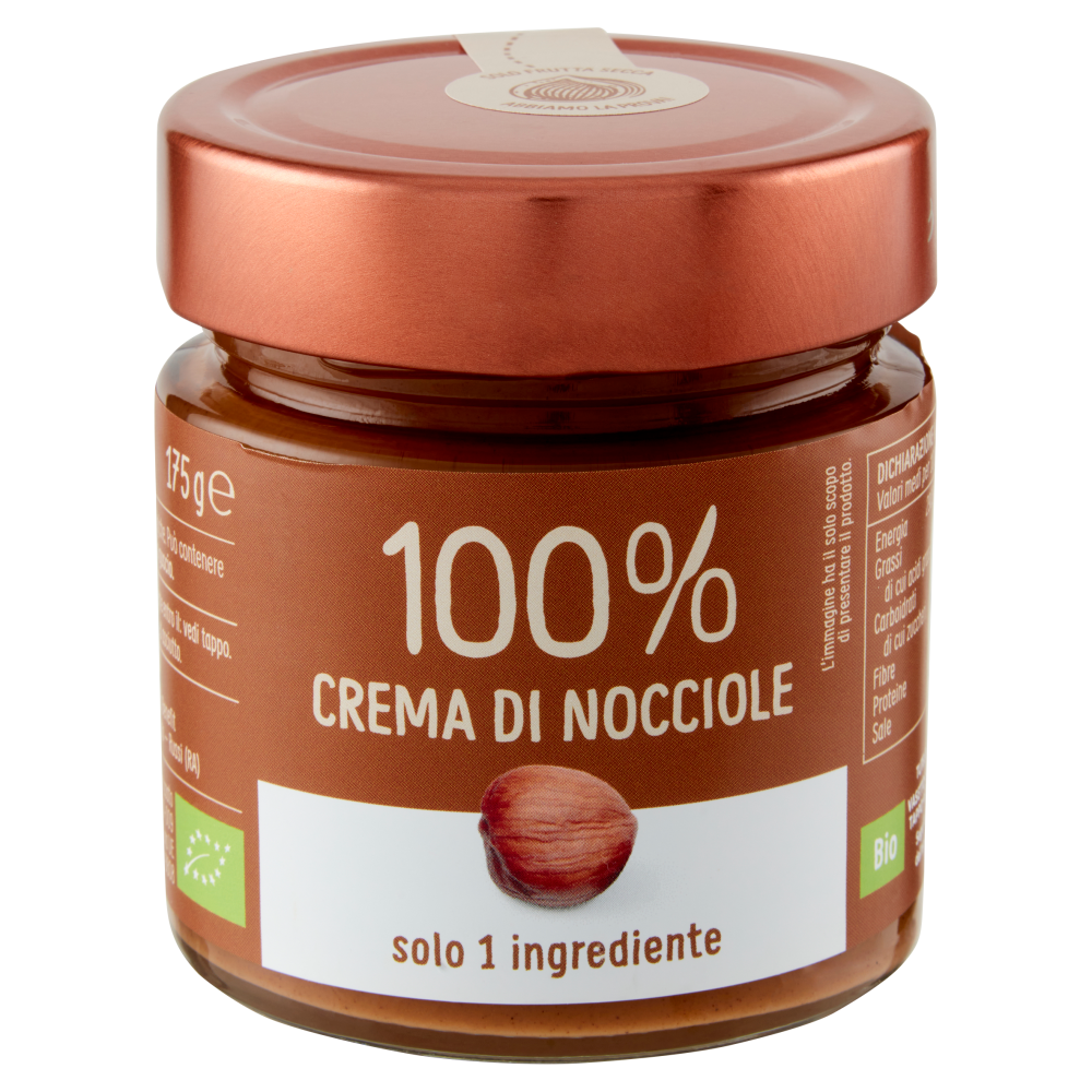 crema di nocciole pura