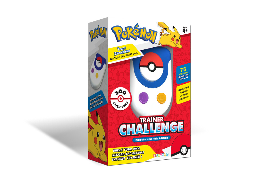 Zanzoon Pokémon Trainer Challenge Gioco da tavolo Quiz