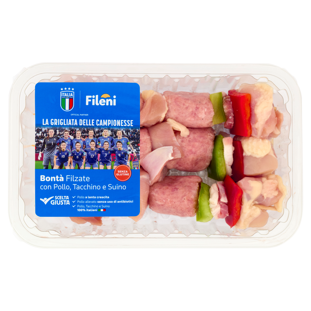 Fileni Bont&agrave; Filzate con Pollo, Tacchino e Suino 0,480 kg