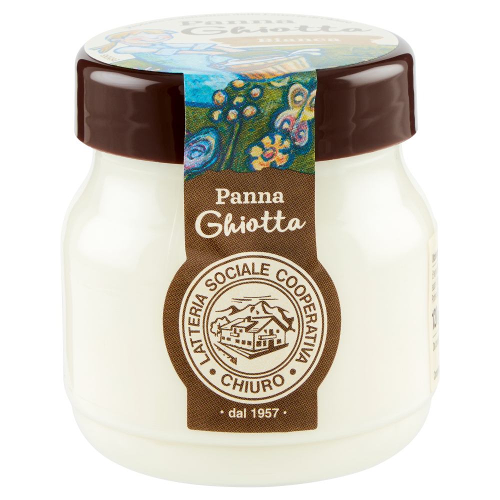 Latteria Sociale Cooperativa Chiuro Panna Ghiotta Bianca 120 g
